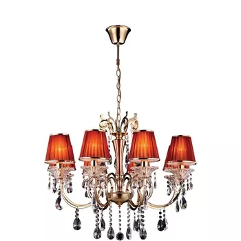 Подвесная люстра Tramonto A3404LM-8GO Arte Lamp