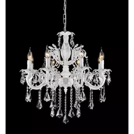 Подвесная люстра Vanity 11353/8C WHITE GOLD, CLEAR Natali Kovaltseva