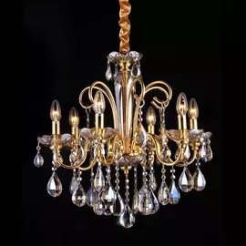 Подвесная люстра Velletri Velletri 10655/6C GOLD, BRANDY Natali Kovaltseva