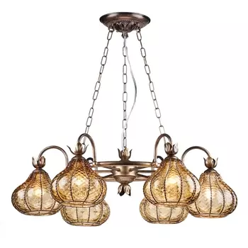 Подвесная люстра Venezia A2235LM-6BG Arte Lamp