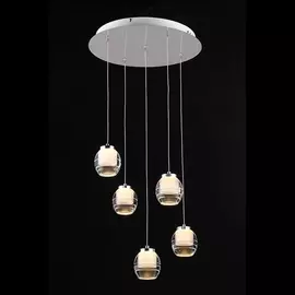 Подвесной светильник 10867 10867/5P CHROME, LED Natali Kovaltseva