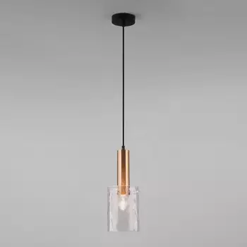 Подвесной светильник Asti 50177/1 черный/бронза Eurosvet