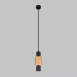 Подвесной светильник Bento 50204/1 LED черный/матовое золото Eurosvet