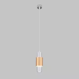 Подвесной светильник Bento 50204/1 LED матовое серебро/матовое золото Eurosvet