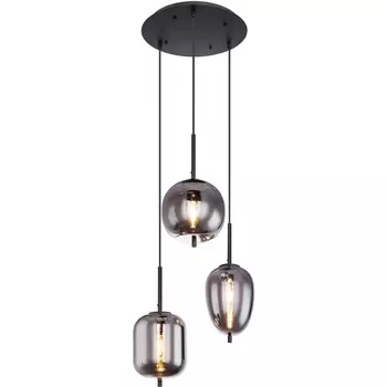 Подвесной светильник Blacky 15345-3 Globo