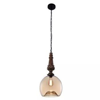 Подвесной светильник Crystal Lux Deco SP1 B Amber