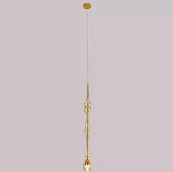 Подвесной светильник Crystal Lux Lux SP1 D Amber