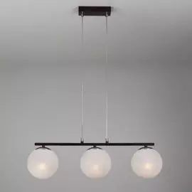 Подвесной светильник Eurosvet Globe 70069/3 хром/черный