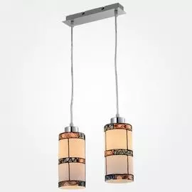 Подвесной светильник Eurosvet Тиффани 50043/2 хром