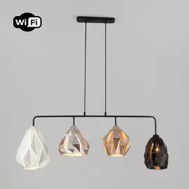 Подвесной светильник Moire 50090/4 черный Smart Eurosvet