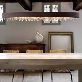 Подвесной светильник Ola OLA S6 OV 160 Bronzo Masiero