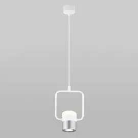 Подвесной светильник Oskar 50165/1 LED белый/серебро Eurosvet