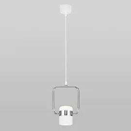 Подвесной светильник Oskar 50165/1 LED хром/белый Eurosvet