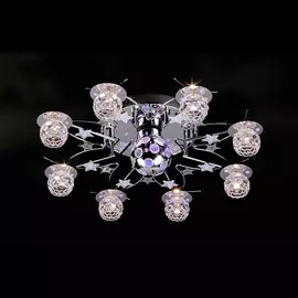 Потолочная люстра 10406 10406/8С CHROME Natali Kovaltseva