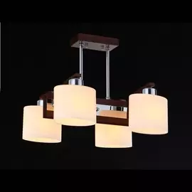 Потолочная люстра 10691 10691/4C WALNUT Natali Kovaltseva