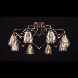 Потолочная люстра 10801 10801/8C WALNUT Natali Kovaltseva