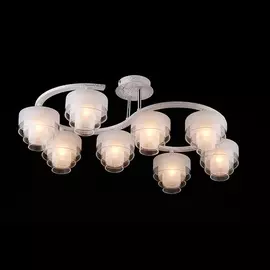 Потолочная люстра 10866 10866/8C WHITE GOLD Natali Kovaltseva