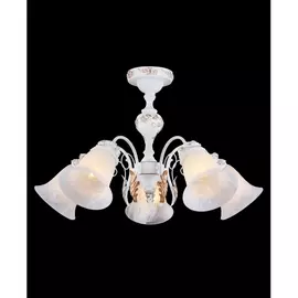 Потолочная люстра 11438 11438/5С WHITE&amp;GOLD Natali Kovaltseva