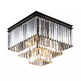 Потолочная люстра 31100 31105/PL black+gold Newport