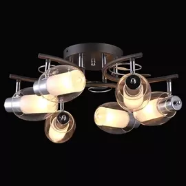 Потолочная люстра 75037-6C CHROME, GRAY Natali Kovaltseva