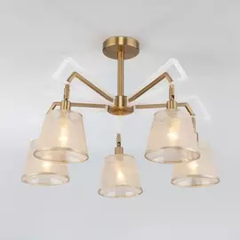 Потолочная люстра Alicante 60082/5 золотая бронза Eurosvet