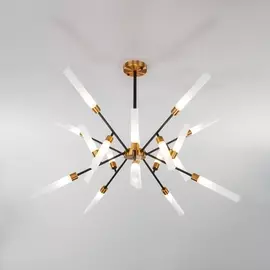 Потолочная люстра Alvin 70120 черный Eurosvet