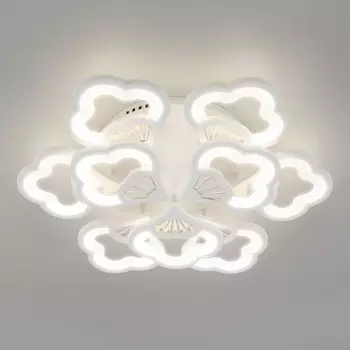 Потолочная люстра Arctic 90141/9 белый Eurosvet