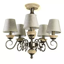 Потолочная люстра Arte Lamp Ivory A9070PL-5AB