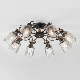 Потолочная люстра Astor 70111/8 черный Eurosvet