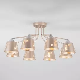 Потолочная люстра Benna 70105/8 шампань Eurosvet