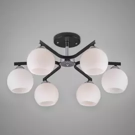 Потолочная люстра Blasco 30145/6 хром/венге Eurosvet