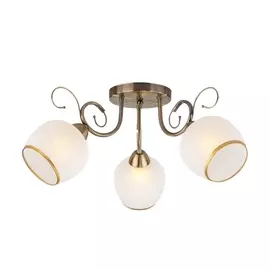 Потолочная люстра Brooksy 30159/3 античная бронза Eurosvet