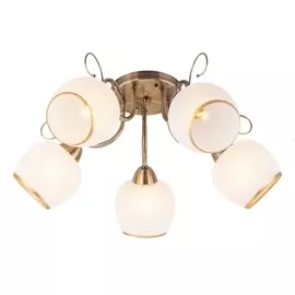 Потолочная люстра Brooksy 30159/5 античная бронза Eurosvet