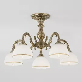Потолочная люстра Caldera 60106/5 античная бронза Eurosvet