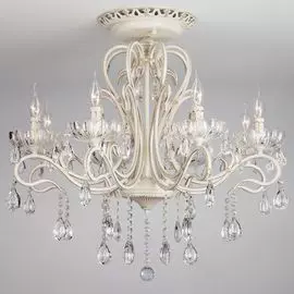 Потолочная люстра Eurosvet 12205/8 белый Strotskis