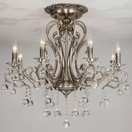 Потолочная люстра Eurosvet 12505/8 античная бронза Strotskis