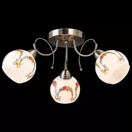 Потолочная люстра Eurosvet 30033/3 античная бронза