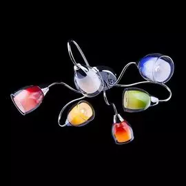 Потолочная люстра Eurosvet 30198/6 хром