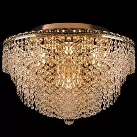 Потолочная люстра Eurosvet 3402/12 золото Strotskis