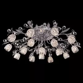 Потолочная люстра Eurosvet 5120/16 хром/синий+красный+фиолетовый