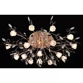 Потолочная люстра Eurosvet 5122/16 золото/белый