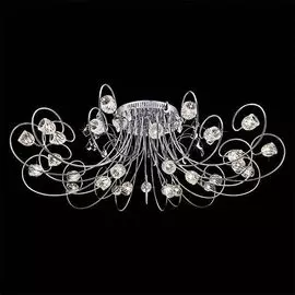 Потолочная люстра Eurosvet 5127/30 хром/синий+красный+фиолетовый