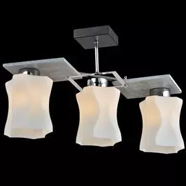 Потолочная люстра Eurosvet 70020/3 хром/серый