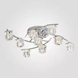 Потолочная люстра Eurosvet 80105/9 хром
