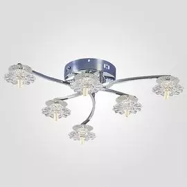 Потолочная люстра Eurosvet 80106/6 хром