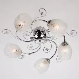 Потолочная люстра Eurosvet 9677/5 хром