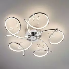 Потолочная люстра Eurosvet Agata 90089/5 хром