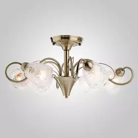 Потолочная люстра Eurosvet Азалия 70009/6 античная бронза