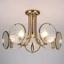 Потолочная люстра Eurosvet Cyrus 60073/5 античная бронза
