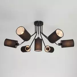 Потолочная люстра Eurosvet Duetto 70072/7 черный